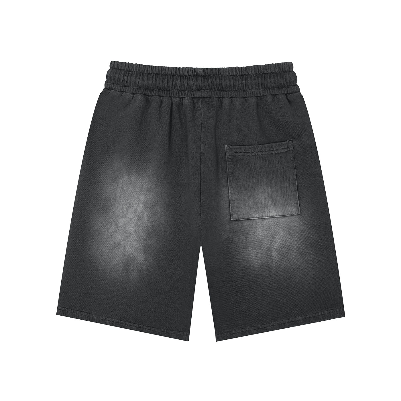 Silver logo Washed Shorts