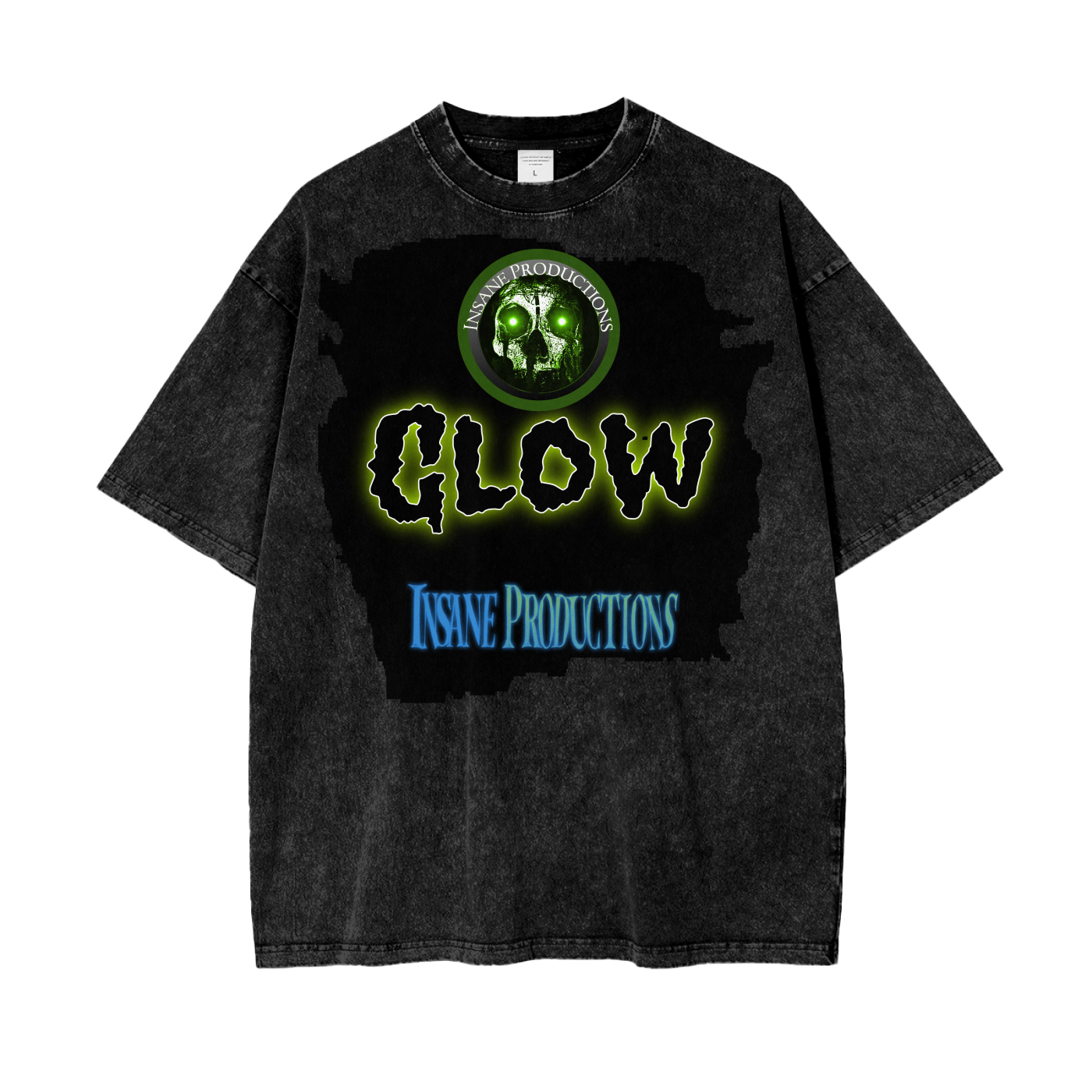 GLOW Oversized Snow Washed T-Shirt