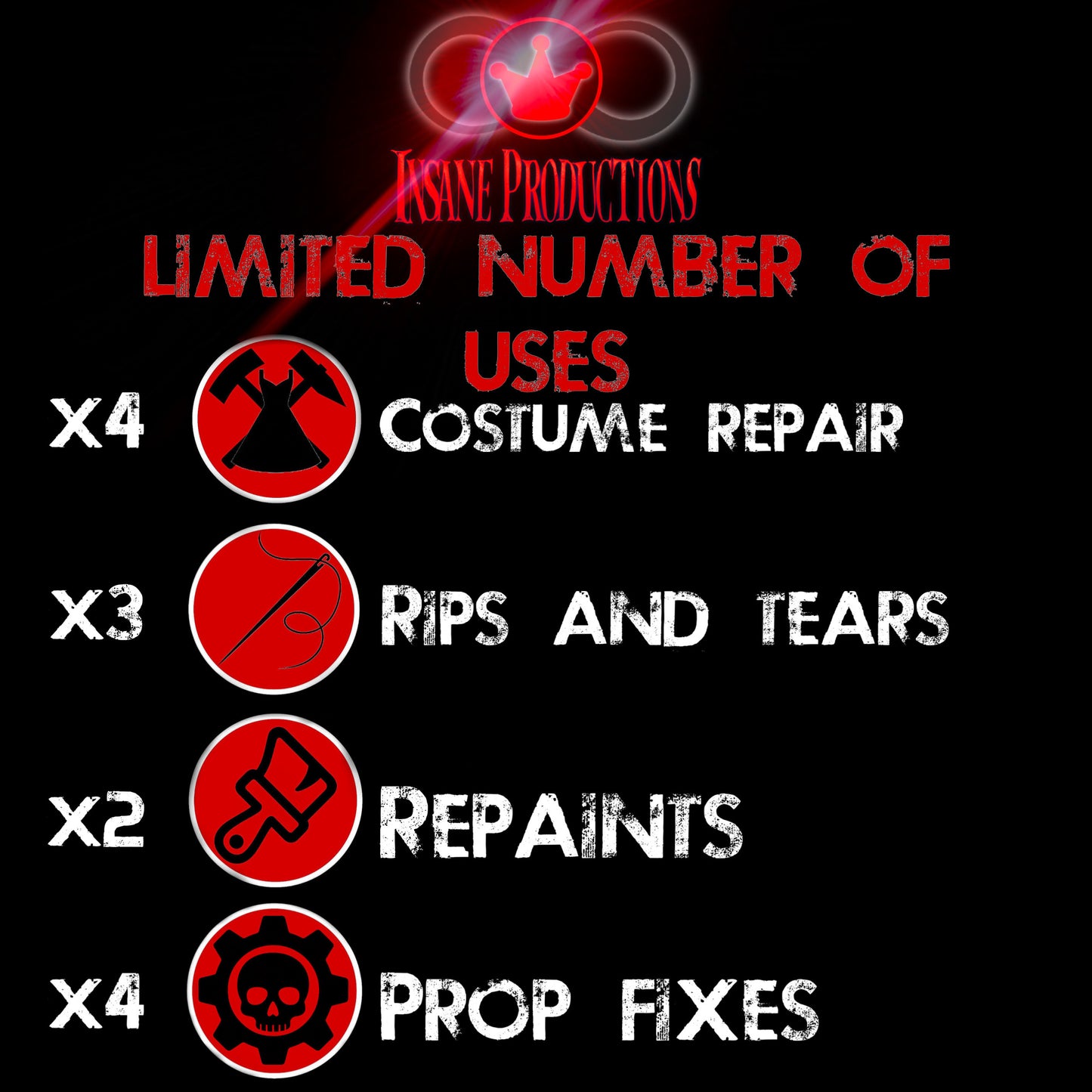 INSANITY WARRANTY (for 2026 season)