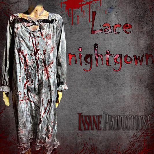 Bloody lace nightgown