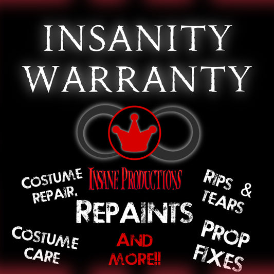 Insanity warranty (for 2025 haunt season)